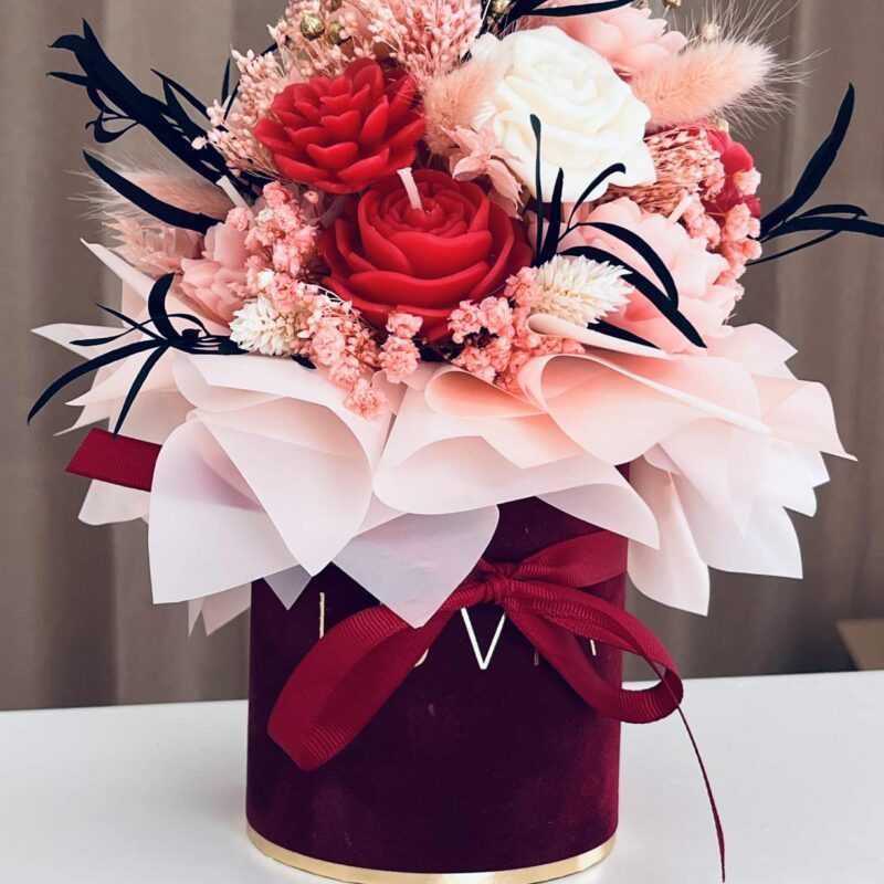 Box burgundowy M